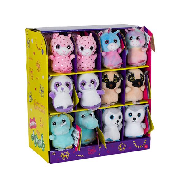 PELUCHES MINI FUNNY ANIMALS 36 UD LKL011 LEKKERLAND