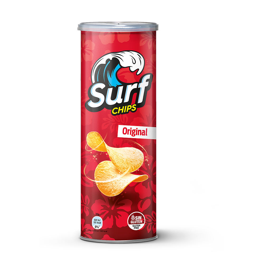 Surf Chips Original 160 g (15 ud)