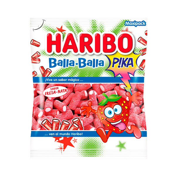 Maxipack Balla Balla Fresa Pika 1 kg Haribo
