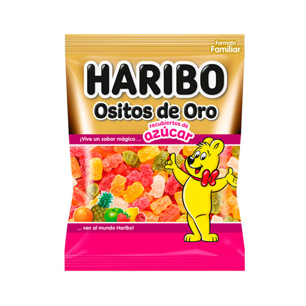 Ositos de oro azúcar 250 g (12 ud) Haribo