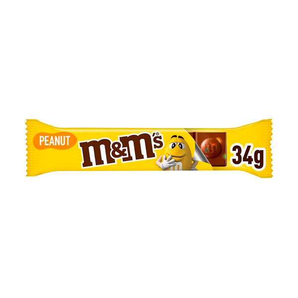 M&M Cacahuete Tableta 34 g (24 ud)
