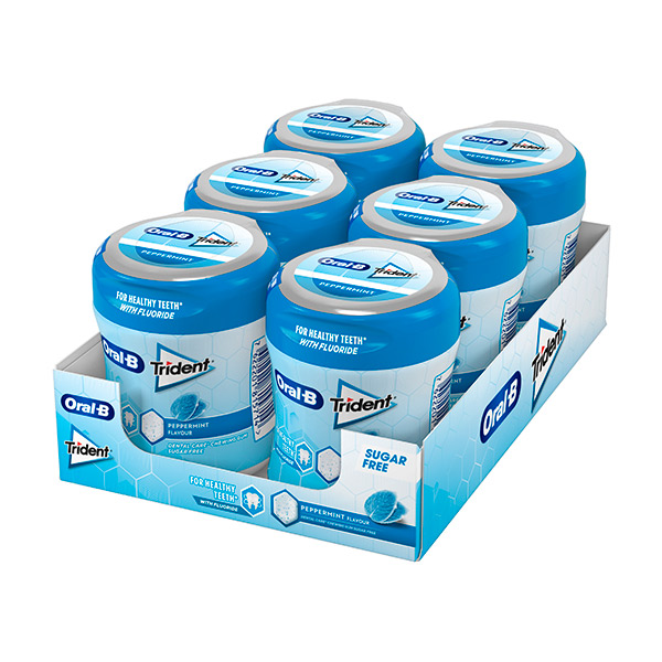 TRIDENT BOTE ORAL B MENTA 6 UD
