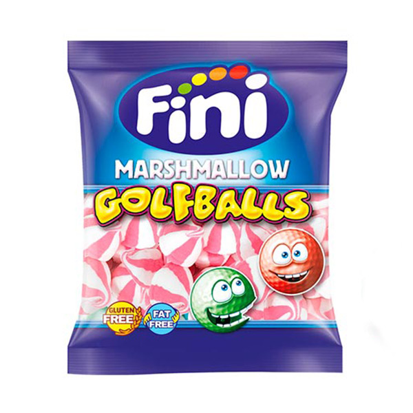 Marshmallow Gorro Duende Fresa 1 kg Fini