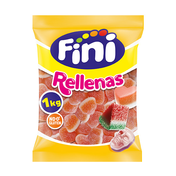 CORAZON MELOCOTON RELLENO PECTINA 1 KG FINI