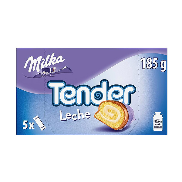 Milka Tender leche 185 g (12 ud)