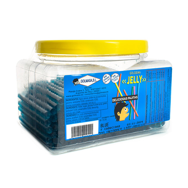JELLY BLUE (AZUL) 200 UD GOLMASA