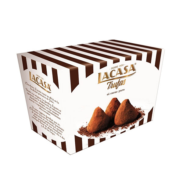Trufas de cacao 85 g (8 ud) Lacasa