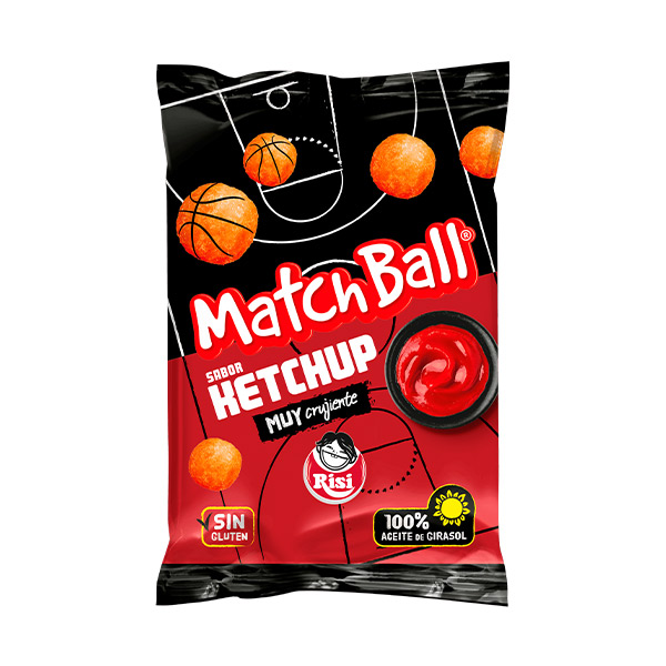Risi Match Ball ketchup 30 g (20 ud)