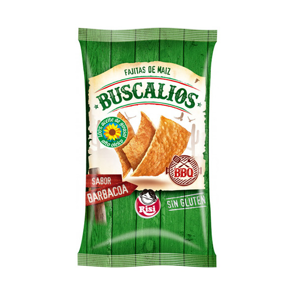Risi buscalios bbq familiar 140 g (12 ud)