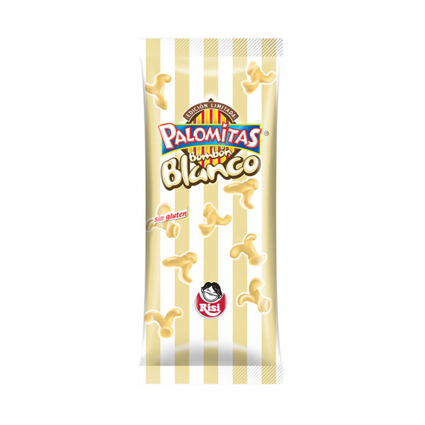 Palomitas Chocolate Blanco Familiar 80 g (16 ud) Risi