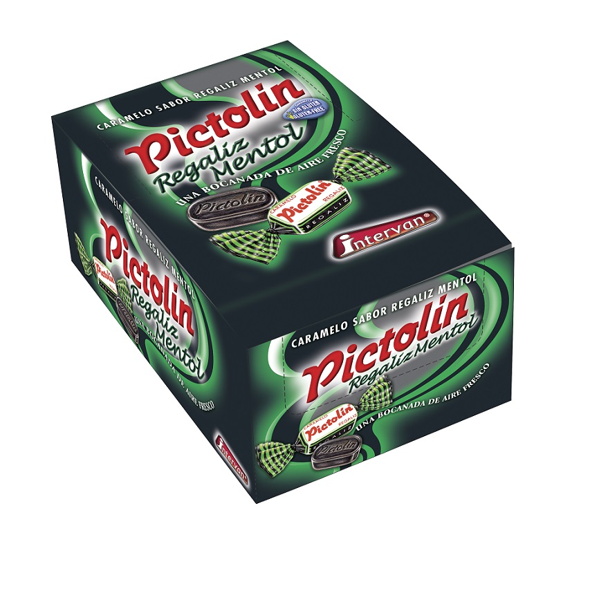 Pictolin Regaliz 32 g (50 ud) Intervan