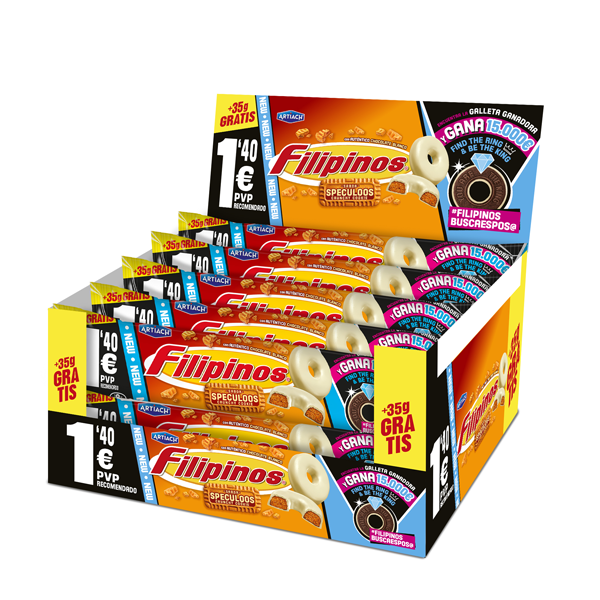 FILIPINOS SPECULOOS 1,40€ 12 x 93+35 GR