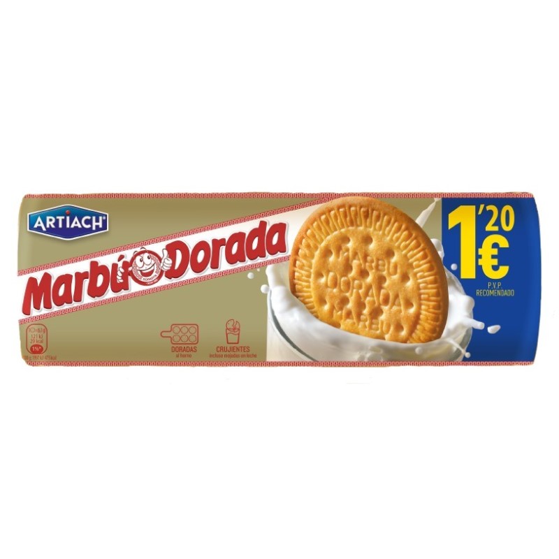 Marbú Dorada 225 g (12 ud) Artiach