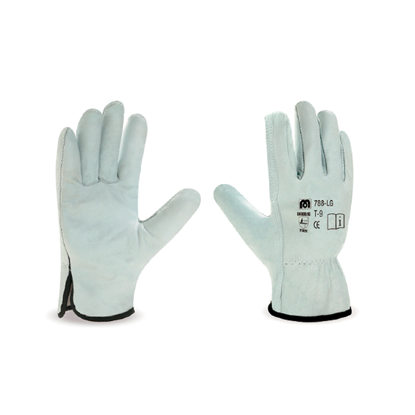 Guantes piel de flor T-10