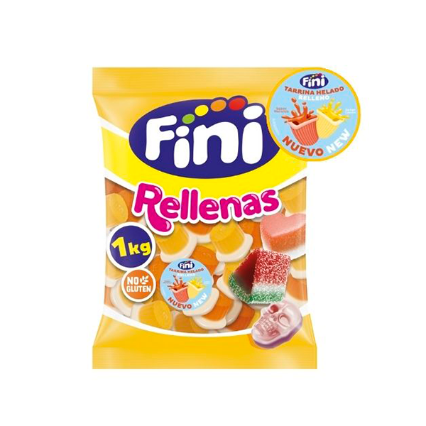 Tarrina Helado Rellena de Pectina 1 kg Fini