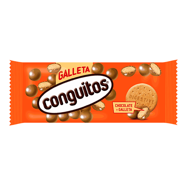 Conguitos galleta leche 50g (14ud)