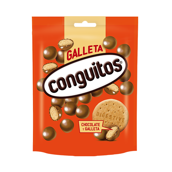 Conguitos galleta leche 120 g (16 ud)