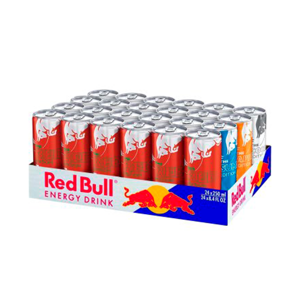 RED BULL MIXED TRY EDITION 24 X 250 ML