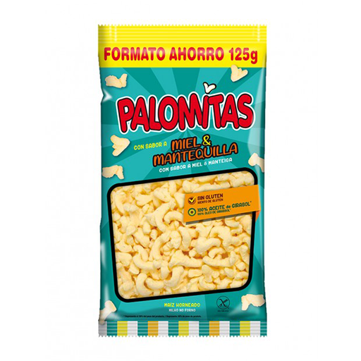 [18410071109707] Palomitas Miel y Mantequilla 125 g (9 ud) Aspil