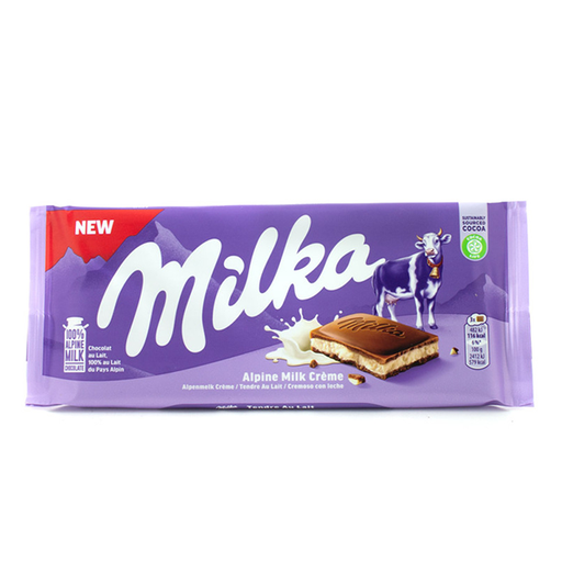 [7622202050725] Tableta Milka Alpine Milk Creme 100 g Mondelez