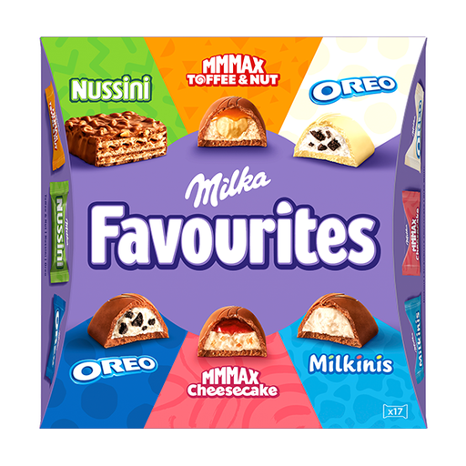 [7622202046407] Milka Favourites 158 g (17 ud) Mondelez