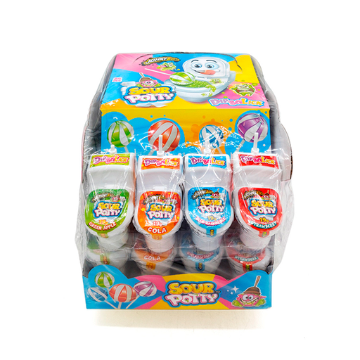 [5904310231022] Juguete caramelo en polvo Sour Potty x-treme (24 ud) Disgo