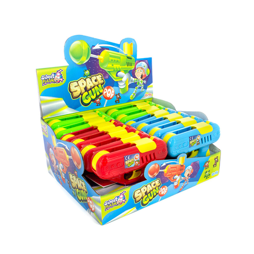 [4262393721498] Space Gun Pop (12 ud) Sweet Flash