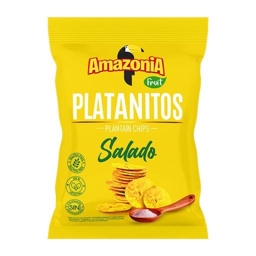 [8436048726060] Platanitos Salados 75 g (15 ud) Amazonia