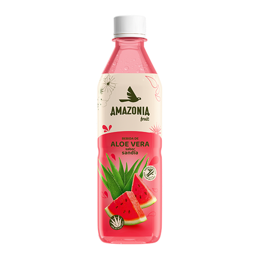 [28436048726200] Aloe vera sandía 500 ml (12 ud) Amazonia