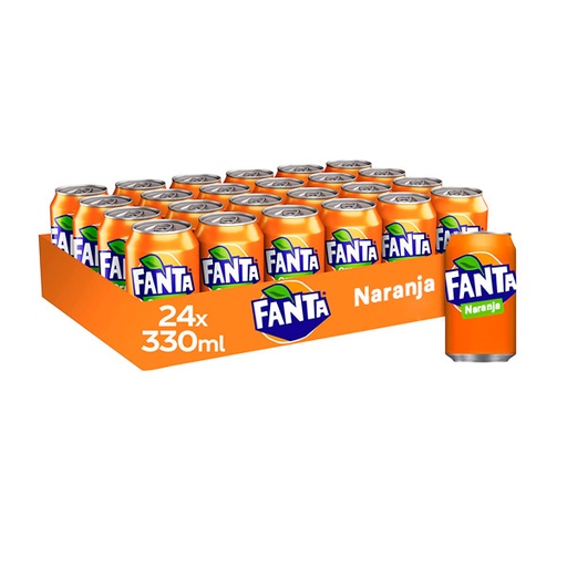 [5000112630602] Fanta Naranja 330 ml (24 ud)