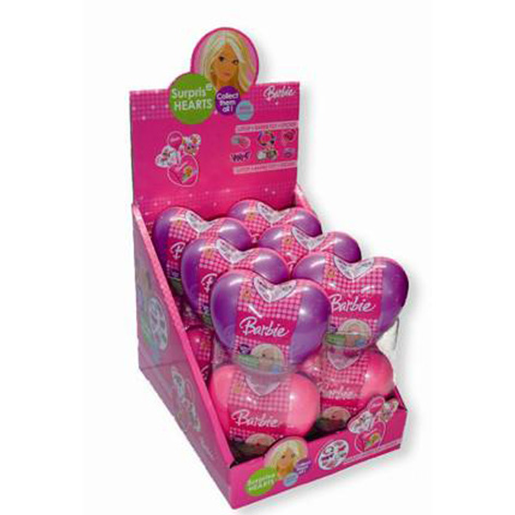 [6353289435229] Barbie Corazon Sorpresa 12u