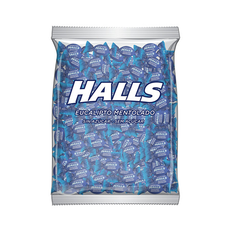 [7622210357342] Halls S/A Eucalipto Mentolado 1kg