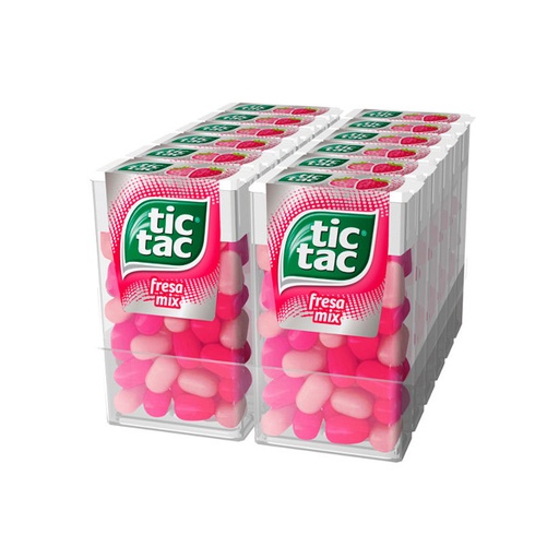 [8000500169254] Tic Tac fresa mix 18 g (12 ud)