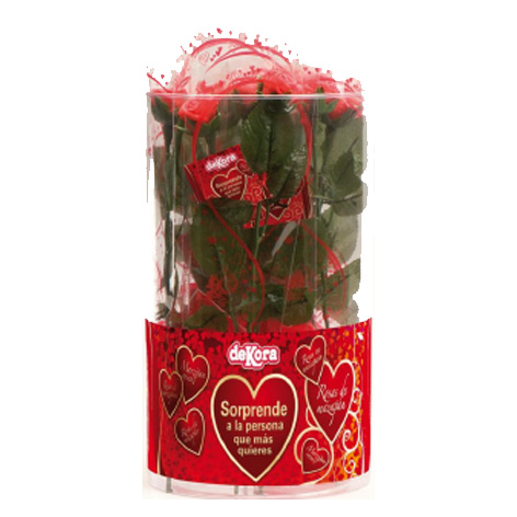 [8400985305779] Rosas Mazapan 12u Dekora