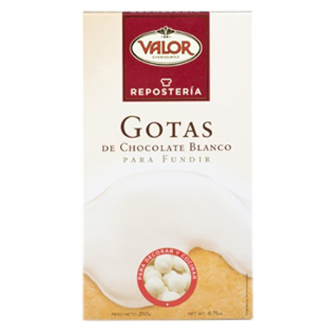 [8410109003987] Gotas Choco Blanco 250grx12u Valor