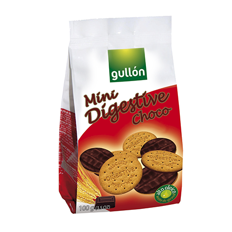 [8410376029147] Mini Digestive Chocolate 100grsx12u