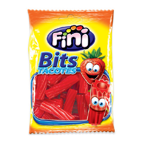 [8410525144271] Tacote Fresa Bits 100gx12u  Fini
