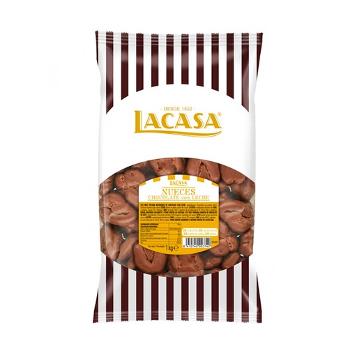 [8410740924030] Nuez chocolate con leche 1 kg Lacasa