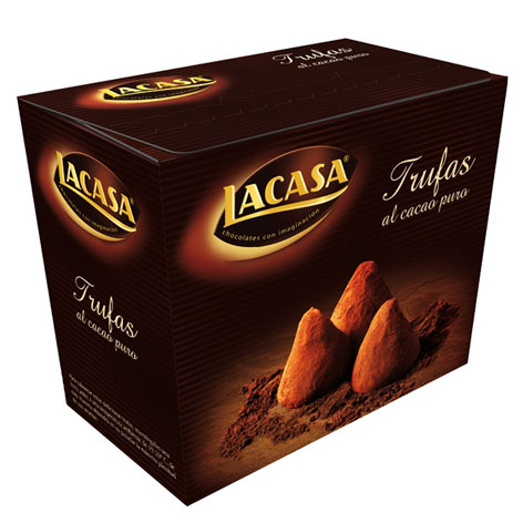 [8410740050616] Trufas Al Cacao Puro 200gx10u Lacasa