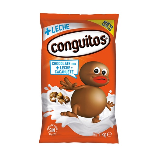 [8410740907750] Conguitos leche bolsa 1 kg Lacasa