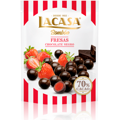 [8410740910484] Fresa Con Chocolate 70% Cacao (Divinos)