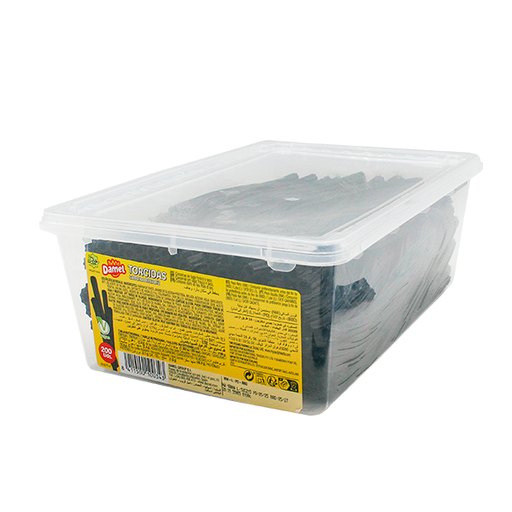 [8411500100343] Torcidas regaliz 200 ud Damel