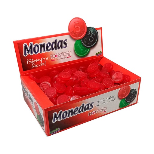 [8412541101061] Monedas Fresa 200 ud Roypas