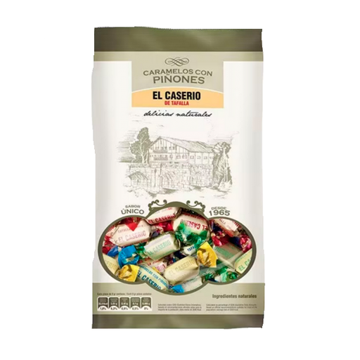 [000006LKK] Caramelos Piñones sin azúcar 1 kg El Caserio