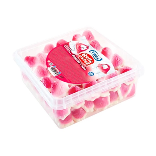 [8413178175975] Fresones rellenos nata 65 ud Vidal