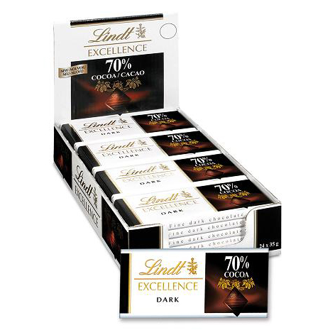 [3046920028585] Excellence 70% 35grsx24u Lindt