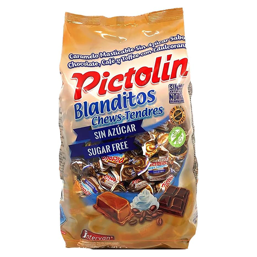 [8413209315745] Pictolin masticable Toffee, Choco, Cafe 1 kg Intervan