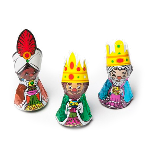 [8421381213018] Reyes Magos Chocolate 30 g (24 ud) Lacasa
