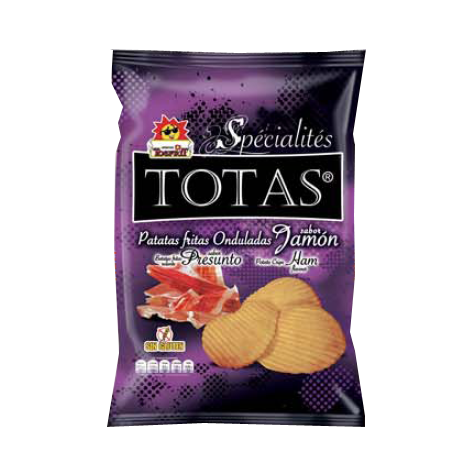 [8422114141967] Totas Onduladas Jamon 100grx10u