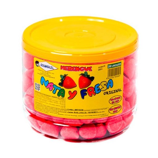 [8422201000405] Nata Fresa 200 ud Golmasa